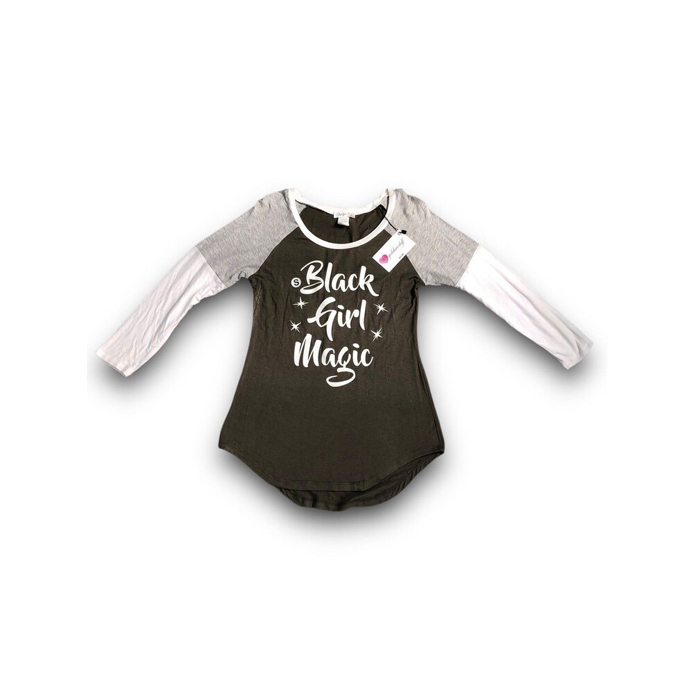 Top Girl LA Women's "Black Girl Magic" Graphic Shirt - Small